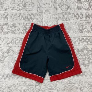Nike Dri Fit Board Shorts Trophy Gym Youth Shorts Black/Red Shorts Size Small